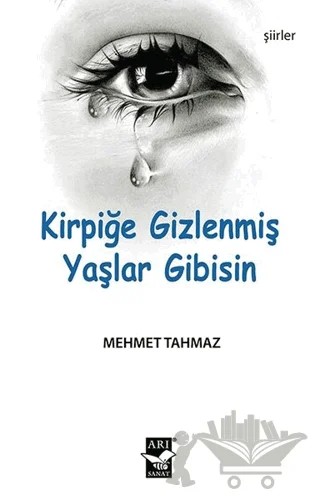 Kirpiğe Gizlenmiş Yaşlar Gibisin – Mehmet Tahmaz – Arı Sanat Yayınevi kitap kapağı