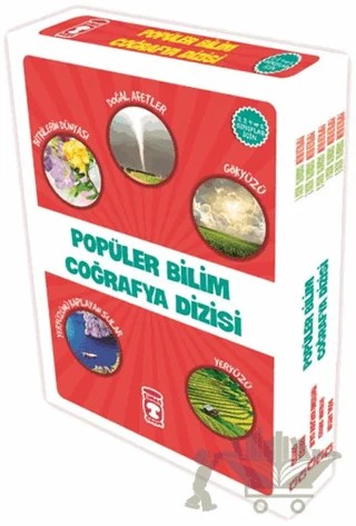 Popüler Bilim Coğrafya Dizisi (5 Kitap Takım) – Kolektif – Timaş Çocuk kitap kapağı