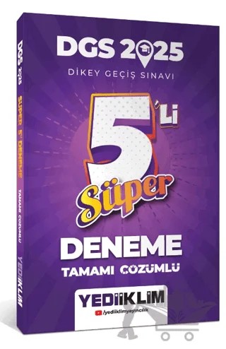 2025 DGS Tamamı Çözümlü Süper 5li Deneme – Kolektif – Yediiklim Yayınları kitap kapağı