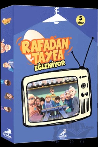 Rafadan Tayfa Eğleniyor (5 Kitap Takım) – Kolektif – Erdem Çocuk kitap kapağı