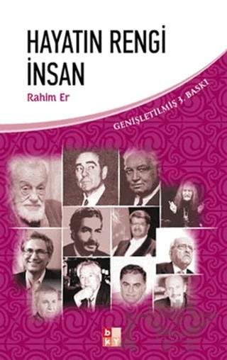 Hayatın Rengi İnsan – Rahim Er – Babıali Kültür Yayıncılığı kitap kapağı