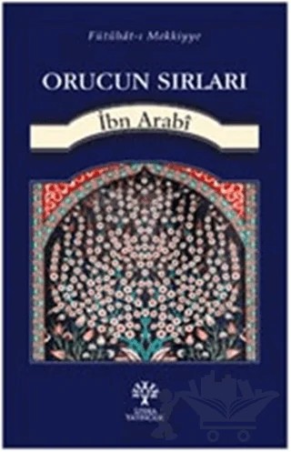 Orucun Sırları – Muhyiddin İbn Arabi – Litera Yayıncılık kitap kapağı