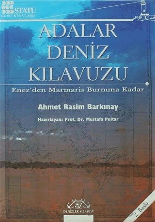 Adalar Deniz Kılavuzu – Ahmet Rasim Barkınay – Denizler Kitabevi kitap kapağı