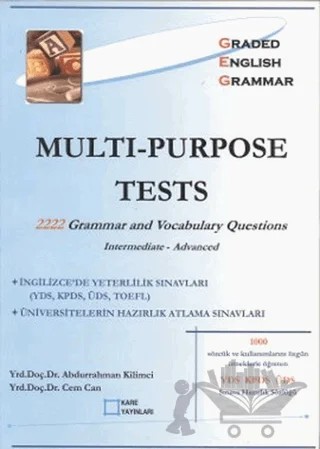 Multi-Purpose Tests – Abdurrahman Kilimci, Cem Can – Kare Yayınları kitap kapağı