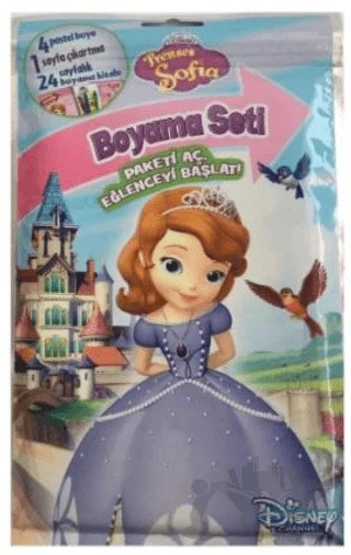 Disney Prenses Sofia Boyama Seti – Kolektif – Doğan Çocuk kitap kapağı