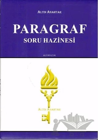 Paragraf Soru Hazinesi – Ali Selçuk – Altın Anahtar Yayınları kitap kapağı