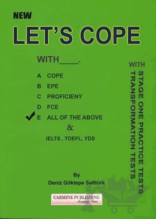 New Let's Cope – Deniz Göktepe Salttürk – Carmine Publishing kitap kapağı
