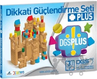 Dikkati Güçlendirme Seti Plus 3 Yaş C – Osman Abalı – Adeda Yayınları kitap kapağı