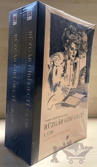 Rüzgar Gibi Geçti (I-II Cilt) – Margaret Mitchell – Elips Kitap kitap kapağı
