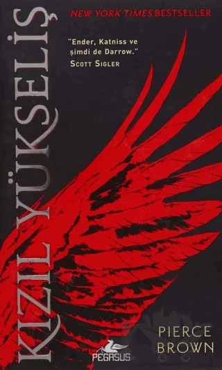 Kızıl Yükseliş – Pierce Brown – Pegasus Yayınları kitap kapağı