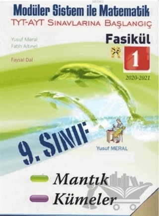 9. Sınıf Moduler Sistem İle Matematik Fasikül 1 (TYT Ayt Sınavlarına Başlangıç) – Fatih Altınel, Yusuf Meral – YDY Yayınları kitap kapağı