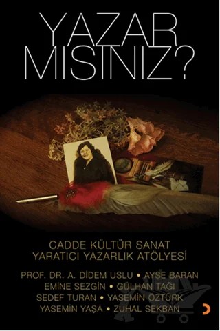 Yazar mısınız? – A. Didem Uslu, Ayşe Baran, Gülhan Tağı, Sedef Turan, Yasemin Öztürk, Yasemin Yaşa, Zuhal Sekban – Cinius Yayınları kitap kapağı