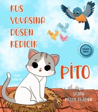 Kuş Yuvasına Düşen Kedicik Pito – Melek Dünmez – Kil Yayınları kitap kapağı
