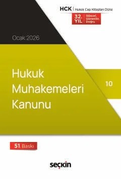 Hukuk Muhakemeleri Kanunu (Cep Kitabı) – Seçkin Yayıncılık – Seçkin Yayıncılık kitap kapağı