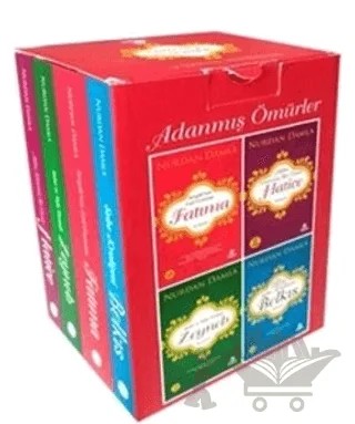 Adanmış Ömürler Seti (4 Kitap) – Nurdan Damla – Hayat Yayınları kitap kapağı