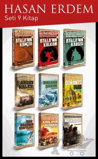 Hasan Erdem Seti (9 Kitap Takım) – Hasan Erdem – Ötüken Neşriyat kitap kapağı