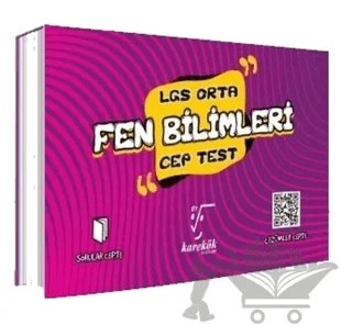 LGS Cep Test Fen Bilimleri (Orta) – Kolektif – Karekök Yayıncılık kitap kapağı