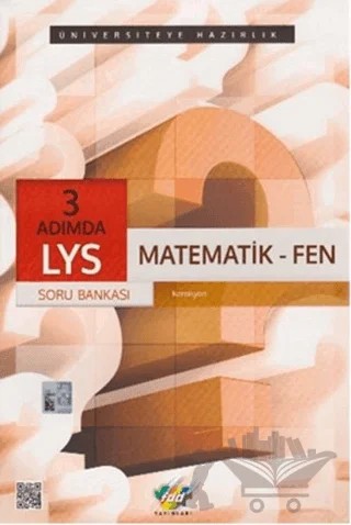 LYS 3 Adımda Matematik-Fen Soru Bankası – Kolektif – Fdd Yayınları kitap kapağı