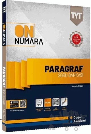 TYT On Numara Paragraf Soru Bankası – Kolektif – Doğan Akademi kitap kapağı