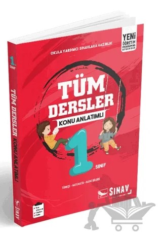 1. Sınıf Tüm Dersler Konu Anlatımlı – Kolektif – Sınav Yayınları kitap kapağı