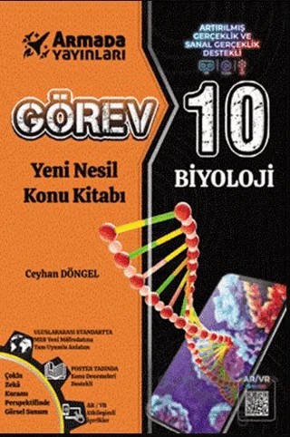 10. Sınıf Görev Biyoloji Yeni Nesil Konu Kitabı – Ceyhan Döngel – Armada Yayınları kitap kapağı