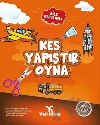 Kes Yapıştır Oyna 1 – Feyyaz Ulaş – Yeti Kitap kitap kapağı
