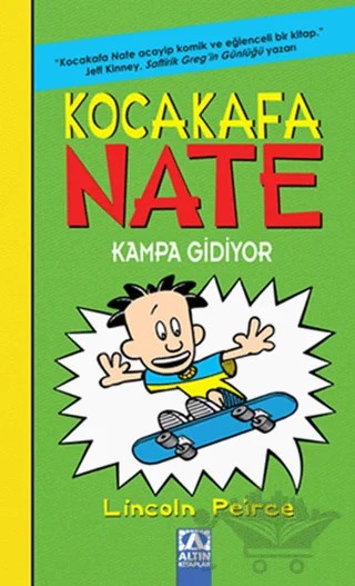 Kocakafa Nate Kampa Gidiyor – Lincoln Peirce – Altın Kitaplar kitap kapağı