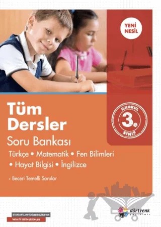 3. Sınıf Tüm Dersler Soru Bankası Rd - Grimer – Kollektif – Dört Renk Yayınları kitap kapağı