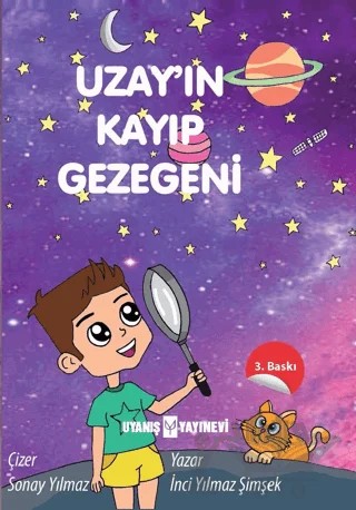 Uzay’ın Kayıp Gezegeni – İnci Yılmaz Şimşek – Uyanış Çocuk kitap kapağı