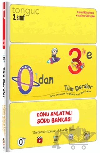 0'dan 3'e Konu Anlatımlı Soru Bankası – Kolektif – Tonguç Akademi kitap kapağı