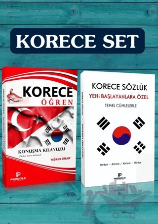 Korece Öğren Seti 2 Kitap – Yağmur Gökalp, Bekir Manav – Pergole Yayınları kitap kapağı