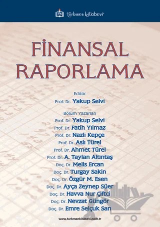 Finansal Raporlama – Kolektif – Türkmen Kitabevi kitap kapağı