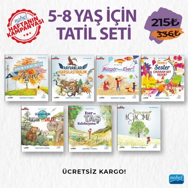 5-8 YAŞ İÇİN TATİL SETİ – Lawrence F. Lowery – Doruk Yayınları kitap kapağı