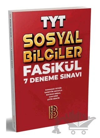 TYT Sosyal Bilgiler 7 Fasikül Deneme Sınavı – Kolektif – Benim Hocam Yayınları kitap kapağı