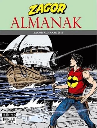 Zagor Almanak 2012 / Hayalet Gemi – Jacopo Rauch – Lal Kitap kitap kapağı