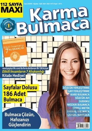 Maxi Karma Bulmaca 3 – Kolektif – Maxi Yayıncılık kitap kapağı