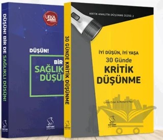 Kritik ve Analitik Düşünme Seti (2 Kitap) – Kolektif – Server Yayınları kitap kapağı