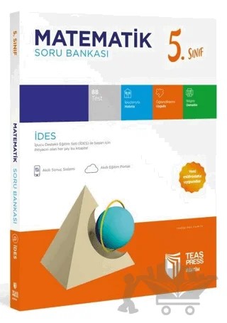 5. Sınıf İDES Matematik Soru Bankası – Kolektif – Teas Press kitap kapağı