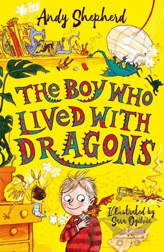 The Boy Who Lived with Dragons (The Boy Who Grew Dragons 2) – Andy Shepherd – Templar Publishing kitap kapağı