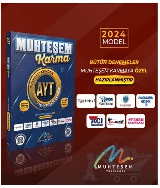 Muhteşem Karma AYT 7’Lİ Deneme – Kolektif – Muhteşem Yayınları kitap kapağı