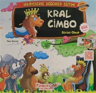 Kral Cimbo – Tuba Bozcan – Yumurcak Yayınları kitap kapağı