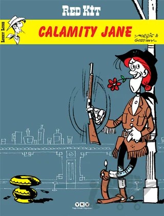 Red Kit 71 - Calamity Jane – Goscinny, Morris – Yapı Kredi Yayınları kitap kapağı
