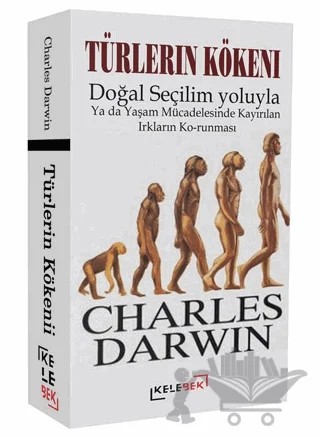 Türlerin Kökeni – Charles Darwin – Kelebek Kültür Kitaplığı kitap kapağı
