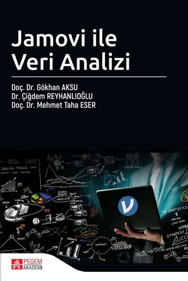 Jamovi ile Veri Analizi – Gökhan Aksu, Çiğdem Reyhanlıoğlu – Pegem Akademi Yayıncılık kitap kapağı