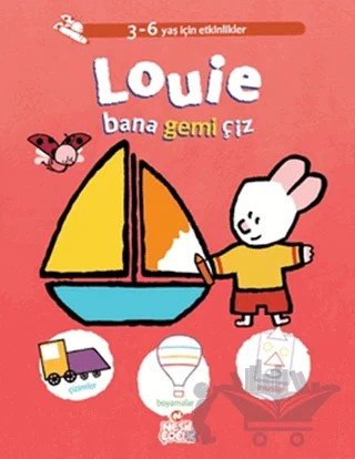 Louie Bana Gemi Çiz – Yves Got – Nesil Çocuk Yayınları kitap kapağı