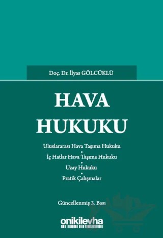 Hava Hukuku – İlyas Gölcüklü – On İki Levha Yayınları kitap kapağı