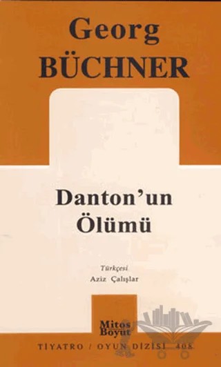 Danton’un Ölümü – Georg Büchner – Mitos Boyut Yayınları kitap kapağı