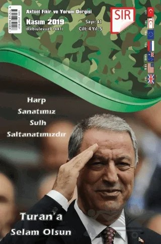 Sır Aktüel Fikir ve Yorum Dergisi Sayı: 41 Kasım 2019 – Sır Dergisi kitap kapağı