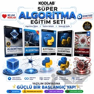 Süper Algoritma Eğitim Seti – Kolektif – Kodlab Yayın Dağıtım kitap kapağı