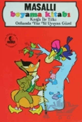 Masallı Boyama Kitabı / Karga ile Tilki Ormanda Yüz Yıl Uyuyan Güzel – Kolektif – İnkılap Kitabevi kitap kapağı